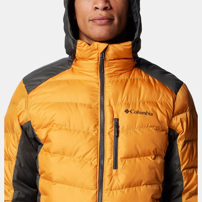 كولومبيا جاكيت لابيرينث لووب II هايكينج للرجال أصفر image number 3