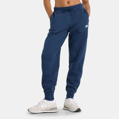 نيو بالانس بنطال كلاسيك كور فليس للنساء أزرق