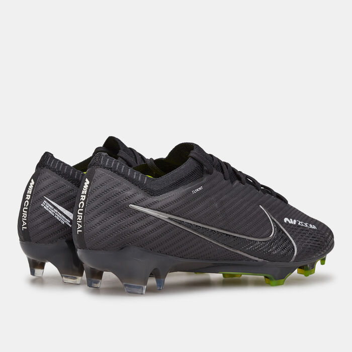 نايكي حذاء كرة القدم زوم ميركوريال فيبور 15 اليت فيرم-جراوند للرجال أسود image number 2
