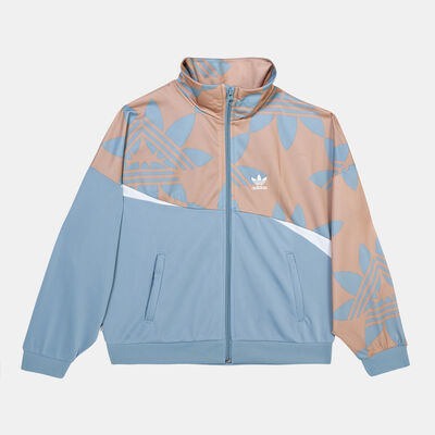 اديداس اورجينال جاكيت جرافيك برينت تراك للاطفال متعدد