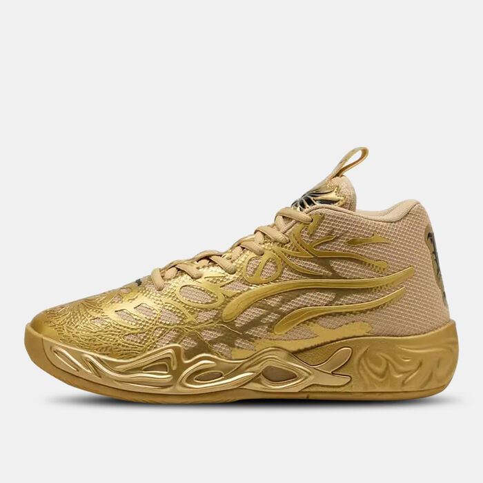 بوما حذاء كرة السلة MB.04 جولدن تشايلد للرجال أسود image number 2