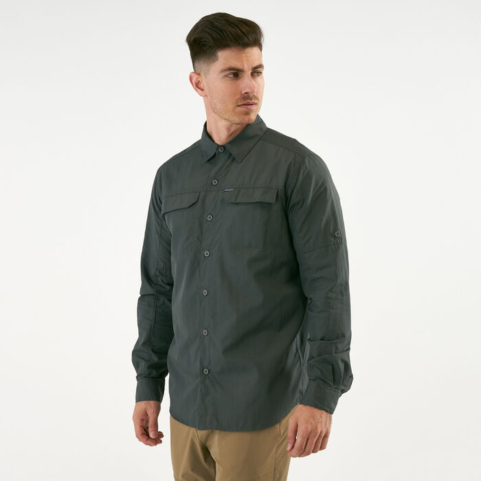 كولومبيا قميص سيلفر ريدج 2.0 طويل الأكمام للرجال image number 0