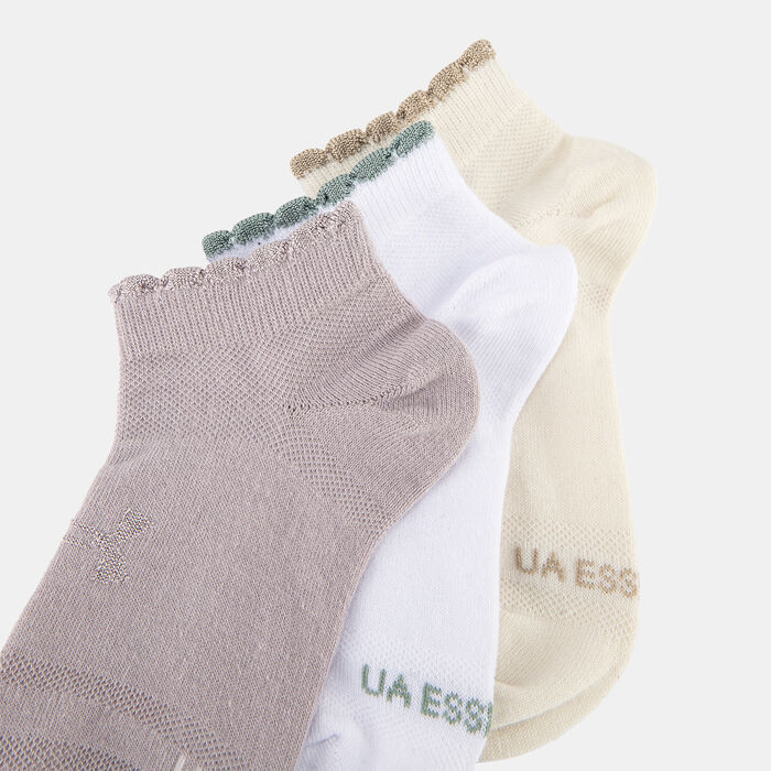 اندر ارمر جوارب اسينشال انكل (3 قطع) رمادي image number 1