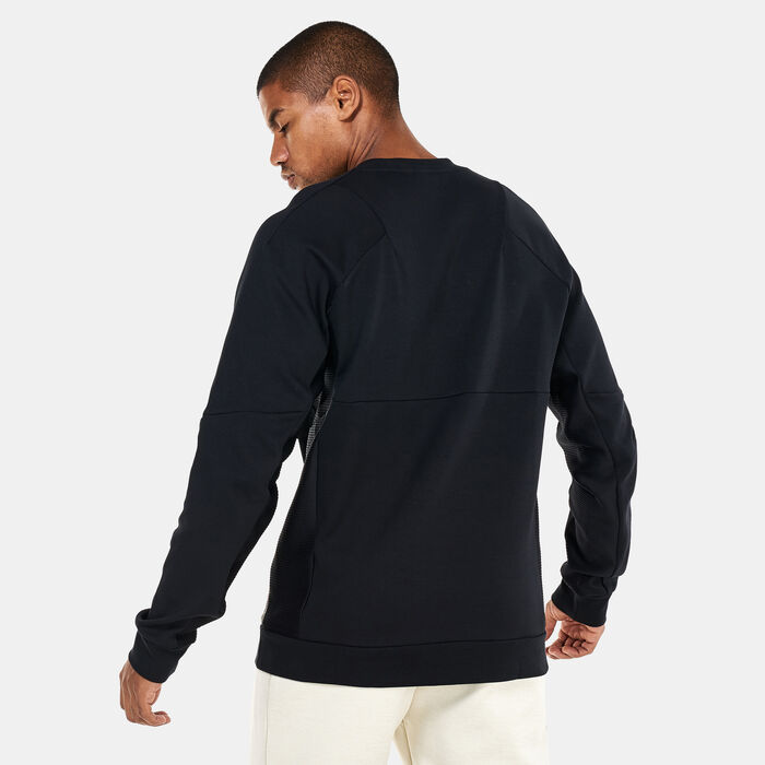 اديداس سويت شيرت ديزايند فور جيب داي كرو للرجال أسود image number 1