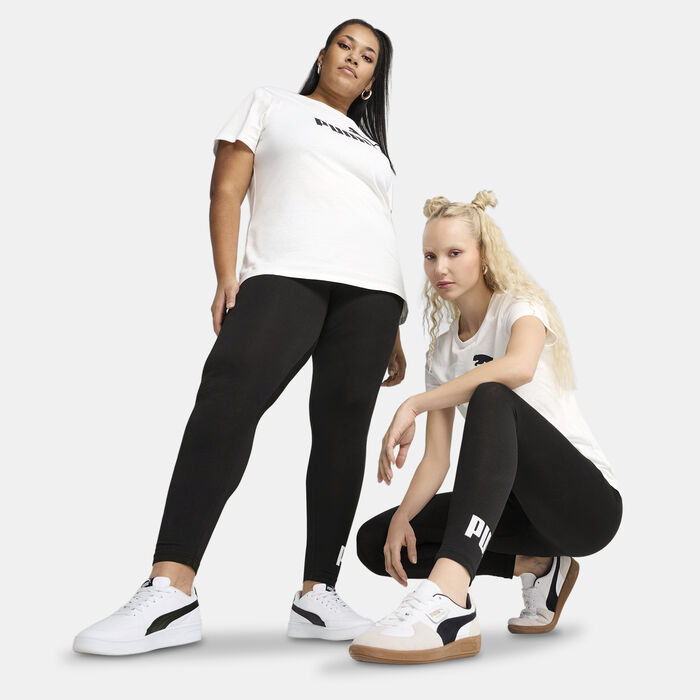 بوما ليقنز إسينشالز نمبر 1 لوجو للنساء أسود image number 2