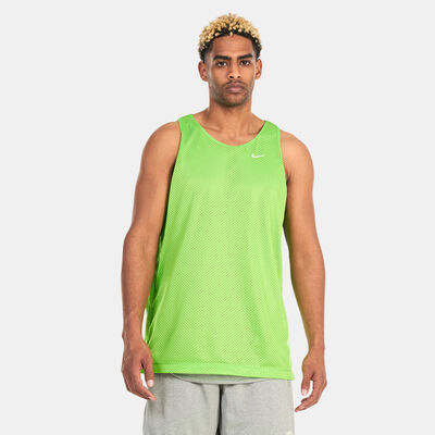 نايكي تيشيرت كرة السلة دراي-فت ستاندرد ايشو ريفرسابل للرجال أخضر