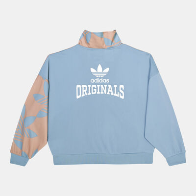 اديداس اورجينال جاكيت جرافيك برينت تراك للاطفال متعدد