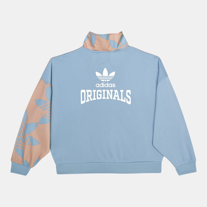 اديداس اورجينال جاكيت جرافيك برينت تراك للاطفال متعدد image number 1