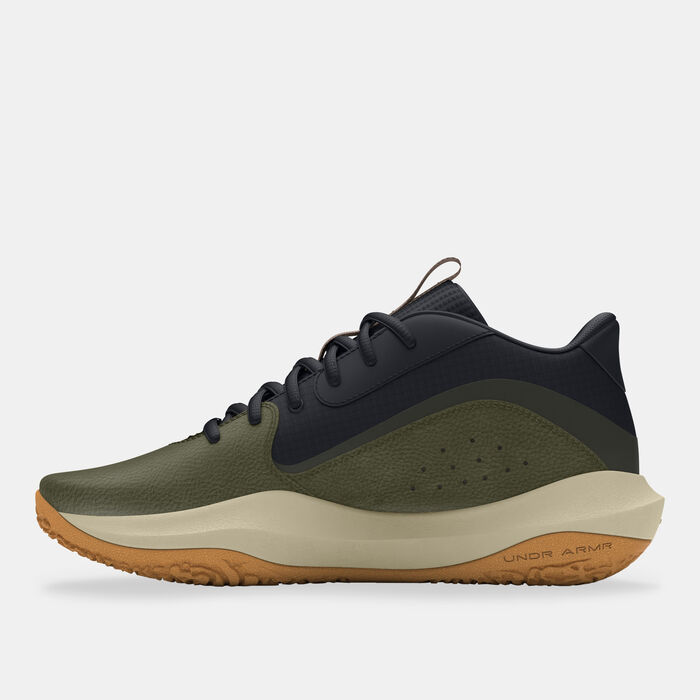 اندر ارمر حذاء كرة السلة لوك داون 7 أخضر image number 2