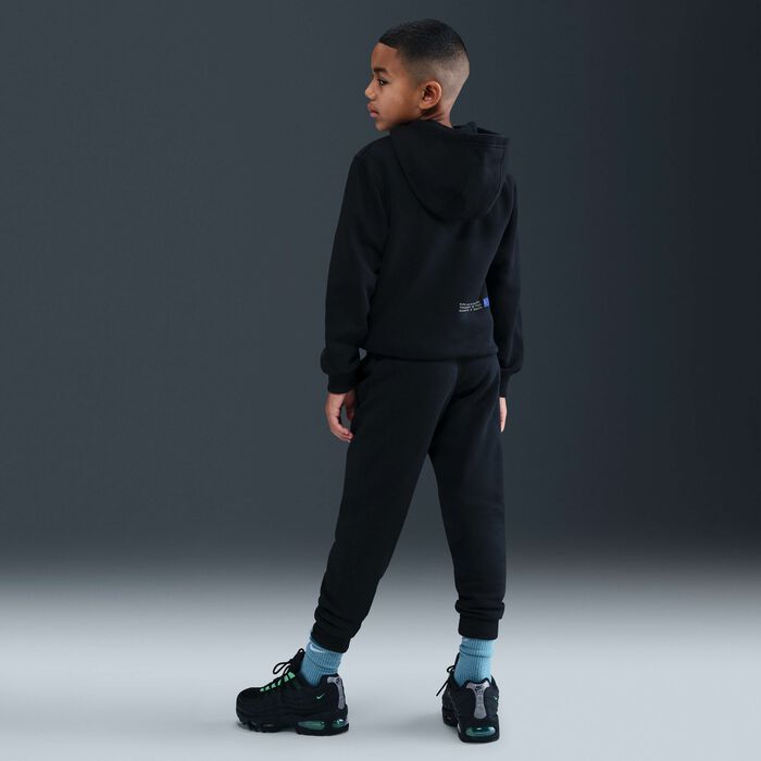 نايكي بنطال جوجرز سبورتسوير كلوب فليس أسود image number 5