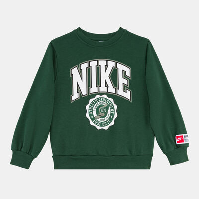 نايكي سويتشيرت سبورتسوير PE جرافيك للأطفال أسود