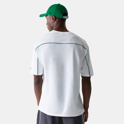 نيو ايرا تيشيرت NBA بوسطن سلتيكس بايبنج جرافيك للرجال أبيض