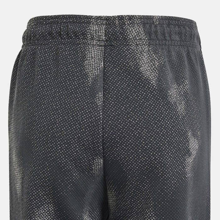 اديداس بنطال فيوتشر ايكونز اول اولوفر برينت للاطفال أسود image number 4