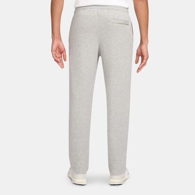 نايكي بنطال كلوب فرينش تيري وايد ليج للرجال رمادي