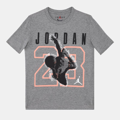 نايكي تيشيرت فيوتشر فلايت للأطفال رمادي