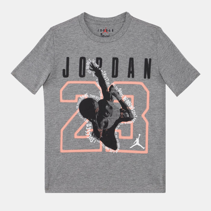 نايكي تيشيرت فيوتشر فلايت للأطفال رمادي image number 0