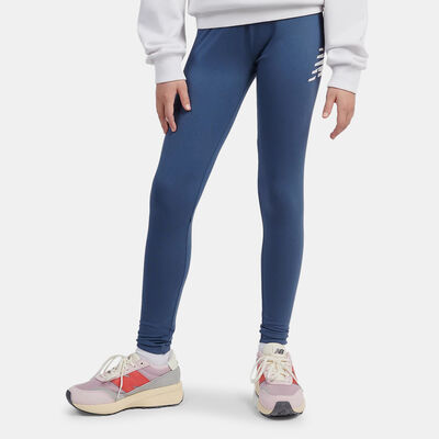 نيو بالانس هودي سمول لوجو للأطفال أزرق