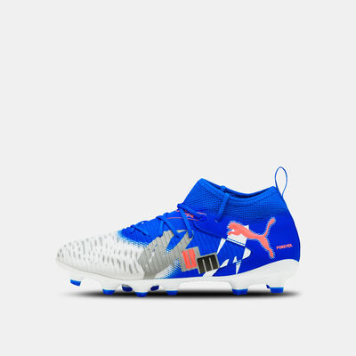 بوما حذاء كرة القدم فيوتشر 8 ماتش فوريفر لأرضيات متعددة للأطفال أزرق