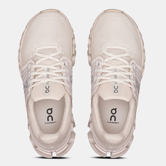 اون حذاء الجري كلاود سويفت 4 ايه دي للنساء رمادي image number 4