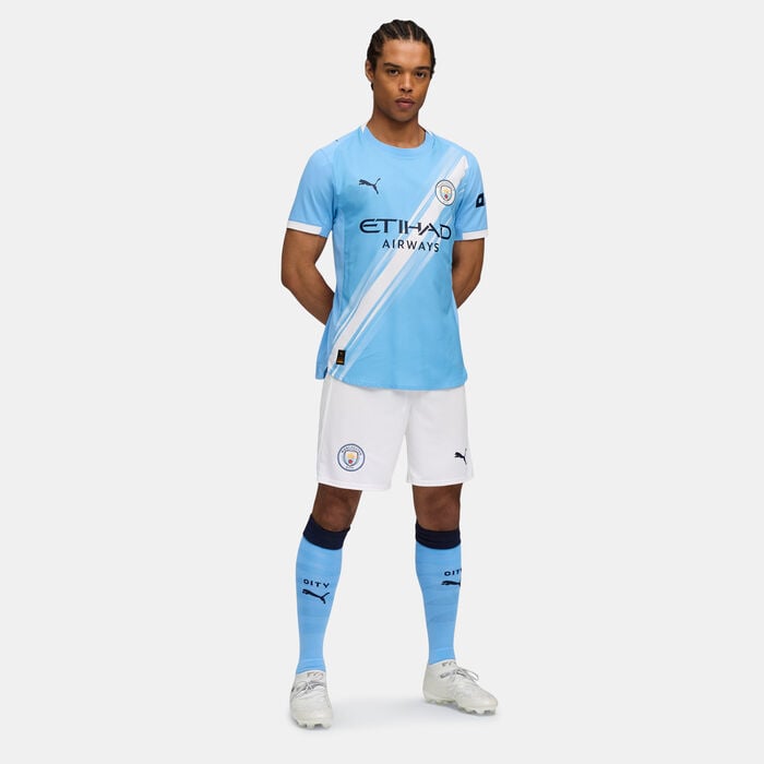 بوما شورت كرة القدم مانشيستر سيتي 25/26 ريبليكا للرجال أزرق image number 2