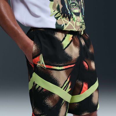 نايكي شورت كرة السلة جا دراي-فت أيقون للرجال أصفر