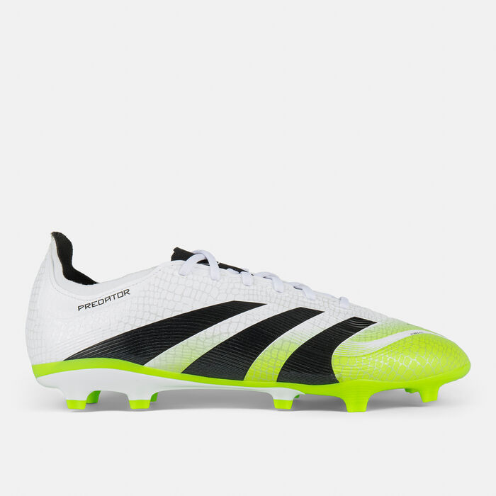 اديداس حذاء كرة القدم بريداتور ليج لملاعب العشب الطبيعي/المتعدد للأطفال أبيض image number 0