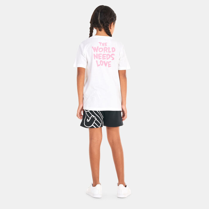 اديداس اورجينال طقم x اندريه سرافيا للاطفال أبيض image number 1