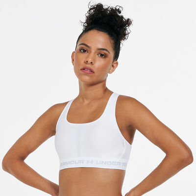 اندر ارمر صدرية رياضية آرمور ميديام سبورت للنساء أبيض