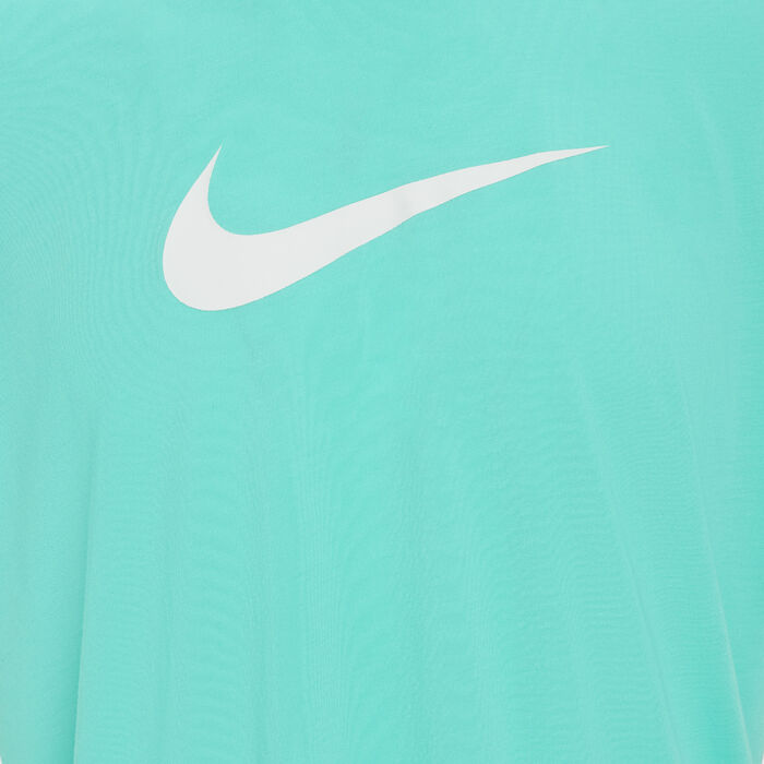 نايك سويم تيشيرت السباحة هيدروغارد للرجال أزرق image number 2