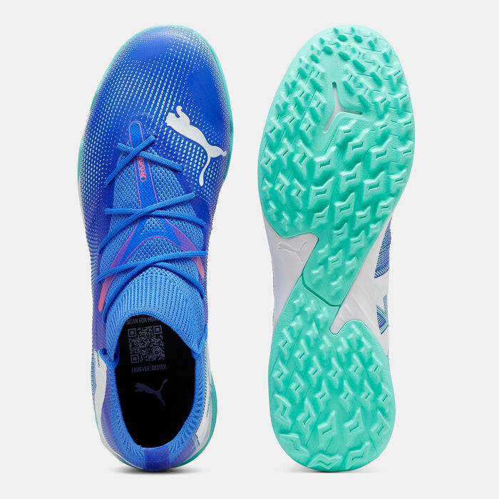 بوما حذاء كرة القدم فيوتشر 7 ماتش لملاعب العشب الصناعي للرجال أبيض image number 3