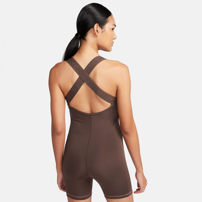 نايكي بدلة الجسم برو دراي-فت للنساء أزرق image number 1