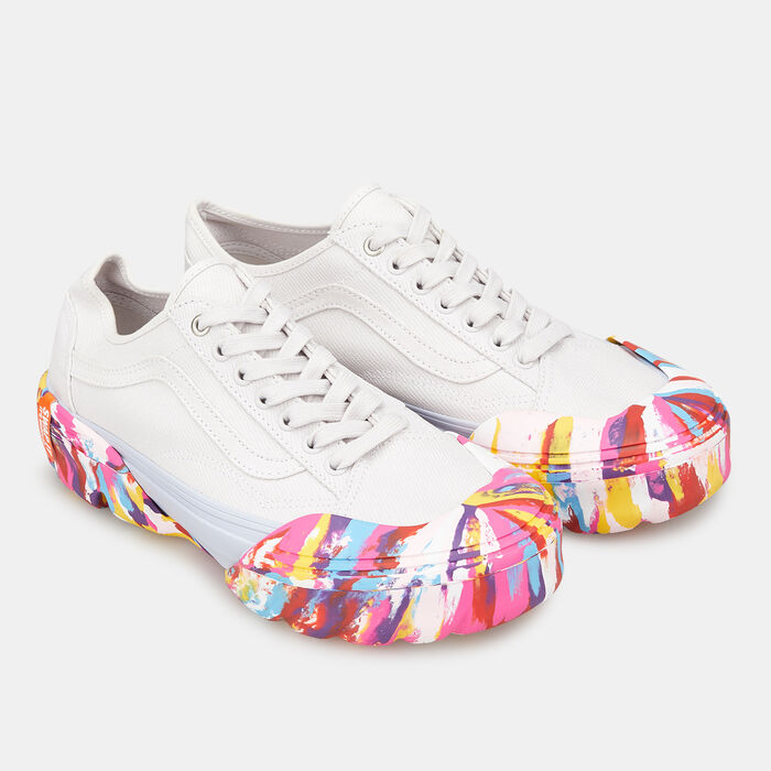 فانس حذاء UA اولد سكول تيبرد مودولار للرجال والنساء وردي image number 1