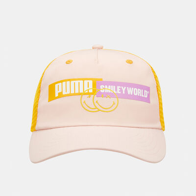 بوما قبعة البيسبول x سمايلي ورلد للاطفال أحمر
