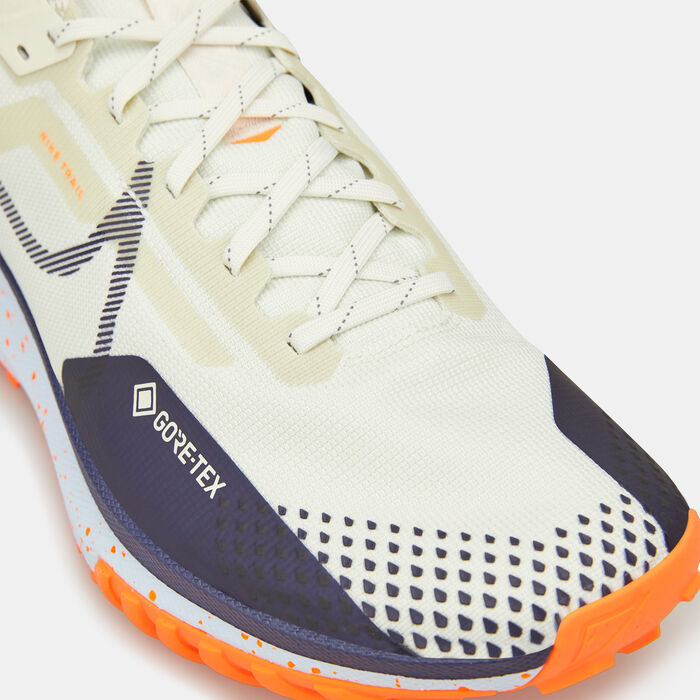 نايكي رياكت بيجاسوس تريل 4 جور-تيكس حذاء الجري ووتربروف تريل للرجال رمادي image number 5