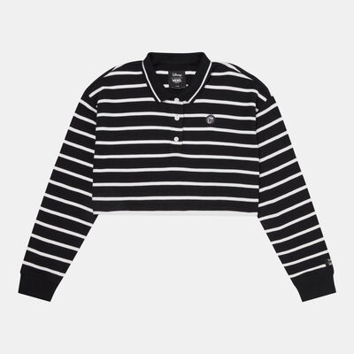 فانس قميص بولو رجبى ديزني باد أبل كروب للنساء أسود