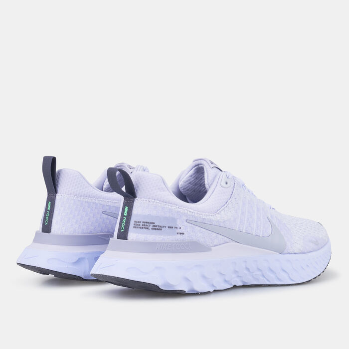 نايكي حذاء رياكت انفينيتي 3 رود رانينج للرجال رمادي image number 3