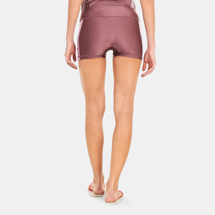 كويغا شورت السباحة للنساء وردي image number 1