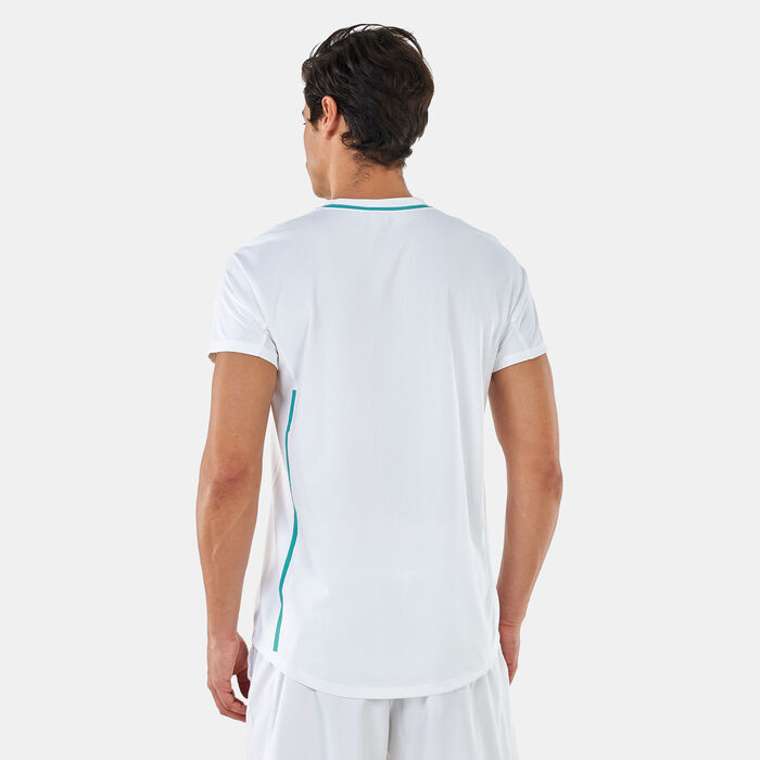 نايكي قميص بولو كورت دراي-فت للرجال أحمر image number 1