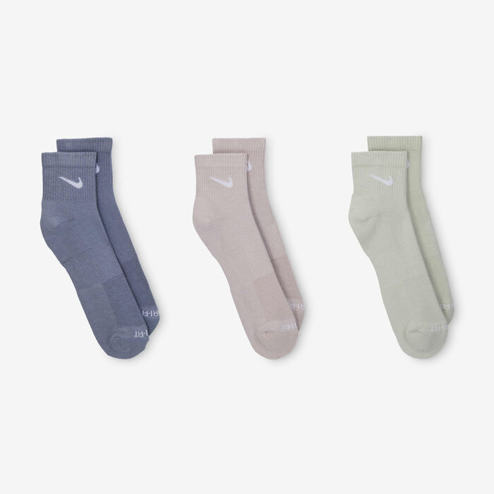 نايكي ايفريداي بلس كوشيند جوارب ترينينج انكل (3 أزواج) متعدد image number 2