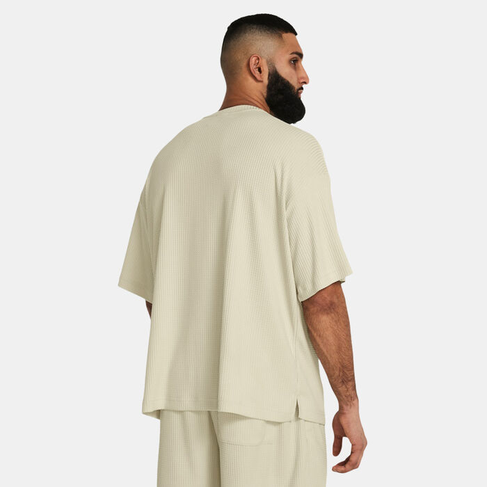 اندر ارمر تيشيرت ريفال وافل للرجال أبيض image number 1