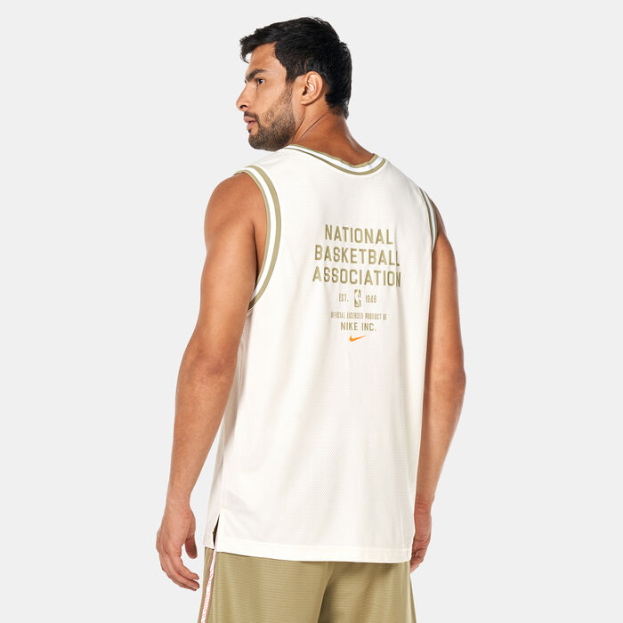 نايكي Mne's NBA Dri-FIT DNA Basketball Jersey عاجي image number 1