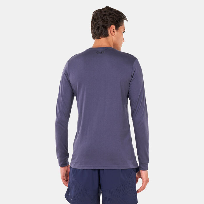 اندر ارمر تيشيرت بروجكت روك براهما بول بأكمام طويلة للرجال بنفسجي image number 1