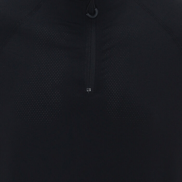 سن اند ساند سبورتس تيشيرت بربع سحاب للرجال أسود image number 2