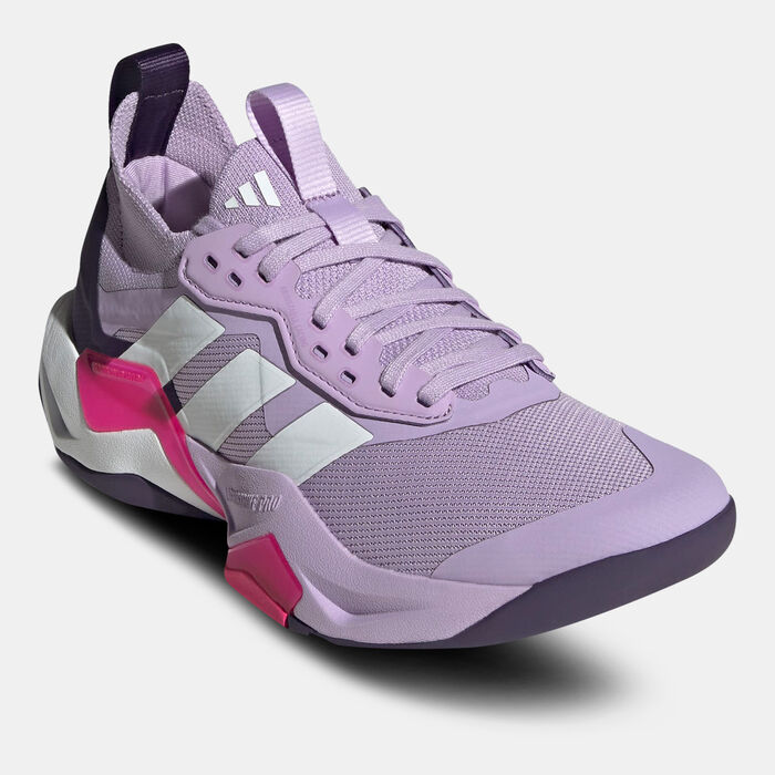 اديداس حذاء التدريب رابيد موف ADV 2 هيت للنساء بنفسجي image number 1