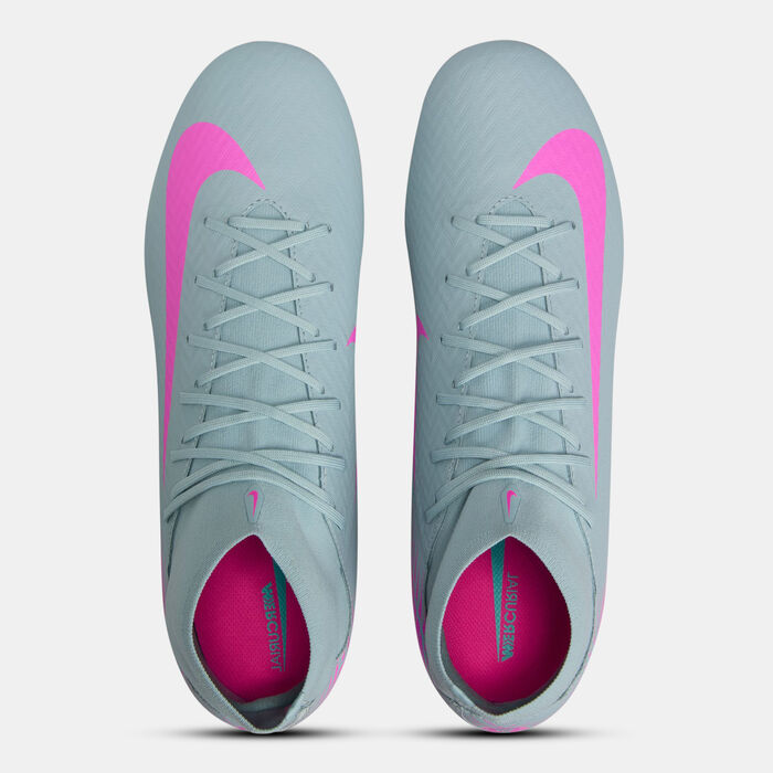 نايكي حذاء كرة القدم ميركوريال سوبرفلاي 10 اكاديمي للملاعب المتعددة للرجال أخضر image number 4