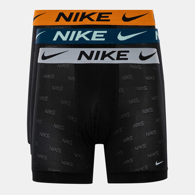 نايك سروال داخلي بوكسر دراي-فت إيليت بريث للرجال (3 قطع) أسود