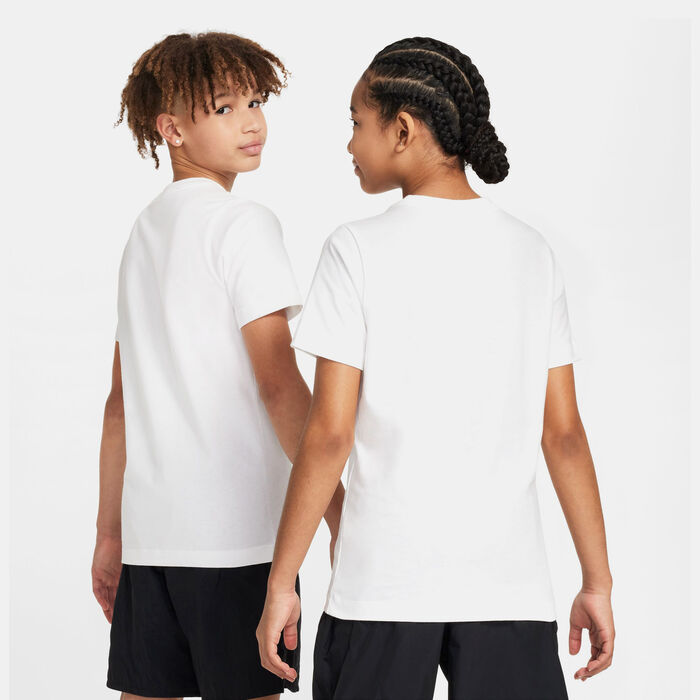 نايكي تيشيرت كرة القدم باريس سان جيرمان للأطفال أبيض image number 1