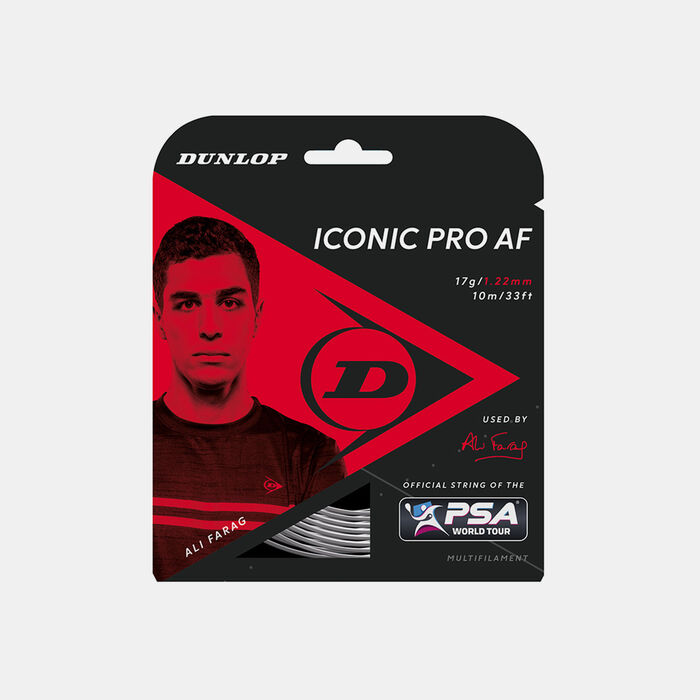 دنلوب خيط الاسكواش رفيع ايكونيك برو AF (17 جرام) متعدد image number 0