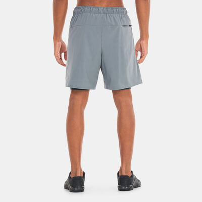 نايكي انليميتد شورت دراي-فت 18 سم (تقريبًا.) 2 في 1 فيرستايل للرجال رمادي