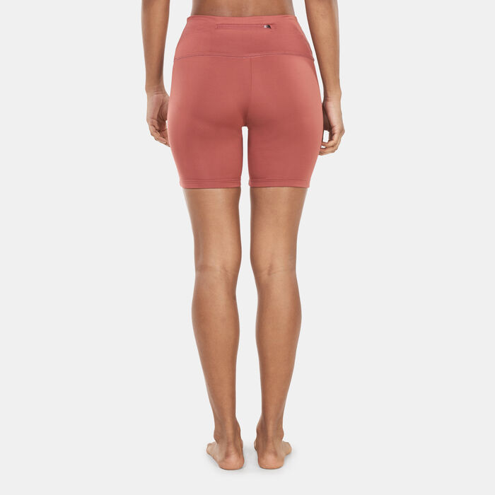 نايك سويم شورت السباحة اسينشال 6-انش للنساء أحمر image number 1